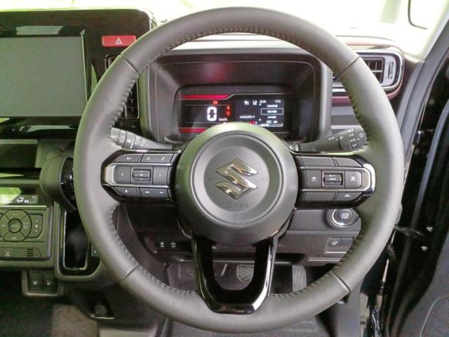 スペーシアカスタム ハイブリッドＸＳ　保証書／衝突安全装置／両側電動スライドドア／シートヒーター　前席／車線逸脱防止支援システム／シート　ハーフレザー／登録済未使用車／ヘッドランプ　ＬＥＤ／ＥＢＤ付ＡＢＳ／横滑り防止装置　レーンアシスト（10枚目）