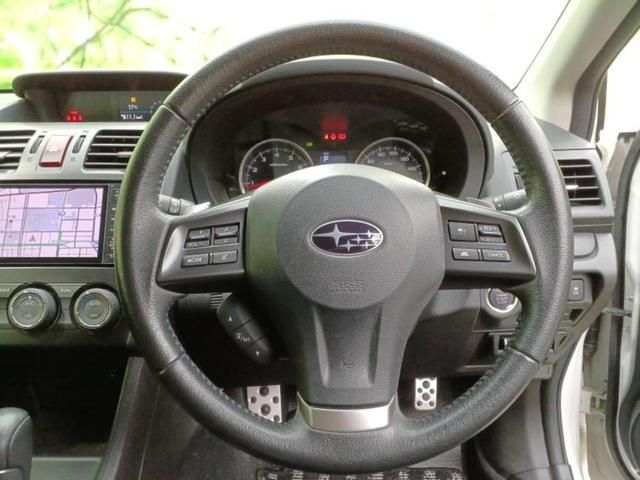 インプレッサスポーツ 4WD2.0i-Sアイサイト 新品タイヤ/社外 SDナビ/衝突安全装置/車線逸脱防止支援システム/シート ハーフレザー/ドライブレコーダー 前後/ヘッドランプ HID/Bluetooth接続/ETC/EBD付ABS バックカメラ(14枚目)