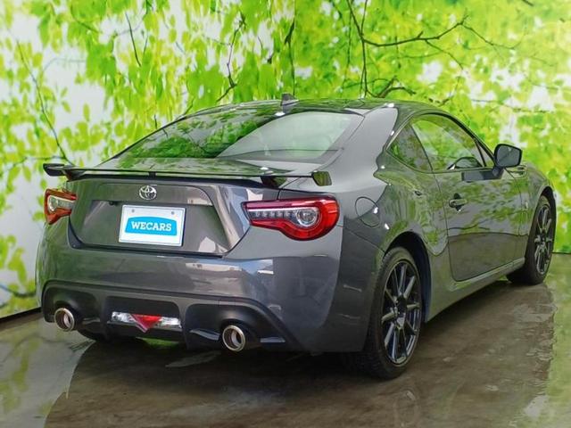 86 GTリミテッド ブラックパッケージ 新品タイヤ/純正 SDナビ/シートヒーター 前席/シート ハーフレザー/ヘッドランプ LED/Bluetooth接続/ETC/EBD付ABS/横滑り防止装置/クルーズコントロール/バックモニター(3枚目)