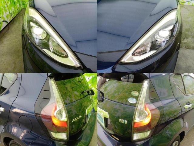 アクア Sスタイルブラック 新品タイヤ/純正 SDナビ/衝突安全装置/パノラミックビューモニター/車線逸脱防止支援システム/ドライブレコーダー 前後/ヘッドランプ LED/Bluetooth接続/ETC/EBD付ABS ドラレコ(51枚目)