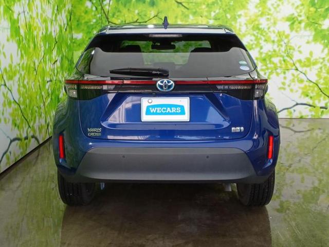 ヤリスクロス ハイブリッドＺ　保証書／ディスプレイオーディオ＋ナビ８インチ／衝突安全装置／シートヒーター　前席／パノラミックビューモニター／車線逸脱防止支援システム／シート　ハーフレザー／ドライブレコーダー　前後　全周囲カメラ（43枚目）