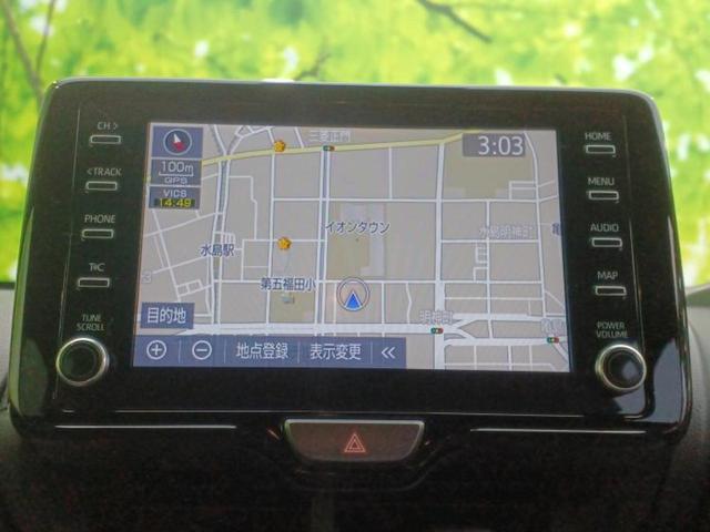 ヤリス ハイブリッドＧ　保証書／ディスプレイオーディオ＋ナビ８インチ／衝突安全装置／パノラミックビューモニター／車線逸脱防止支援システム／ヘッドランプ　ＬＥＤ／Ｂｌｕｅｔｏｏｔｈ接続／ＥＴＣ／ＥＢＤ付ＡＢＳ　全周囲カメラ（9枚目）