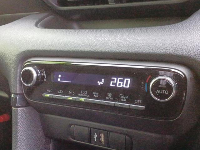 ヤリス ハイブリッドＧ　保証書／ディスプレイオーディオ＋ナビ８インチ／衝突安全装置／パノラミックビューモニター／車線逸脱防止支援システム／ヘッドランプ　ＬＥＤ／Ｂｌｕｅｔｏｏｔｈ接続／ＥＴＣ／ＥＢＤ付ＡＢＳ　全周囲カメラ（28枚目）