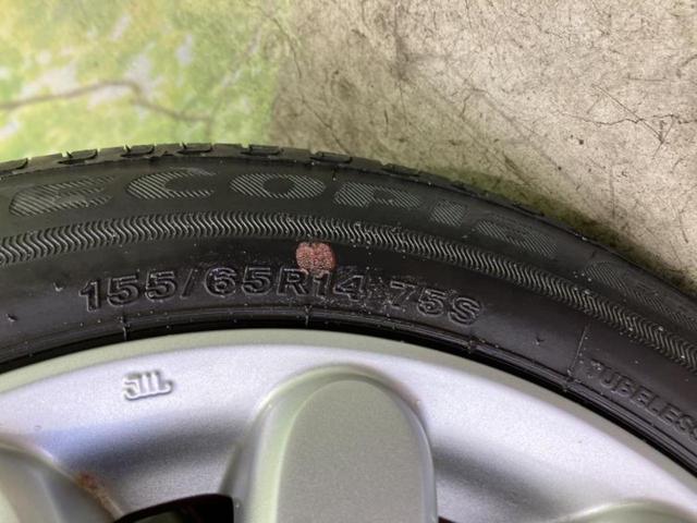 アルトラパン X 新品タイヤ/社外 8インチ SDナビ/デュアルカメラブレーキサポート(スズキ)/シートヒーター 運転席/ヘッドランプ HID/Bluetooth接続/ETC/EBD付ABS/横滑り防止装置 DVD再生(45枚目)