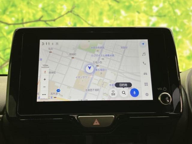 ヤリス ハイブリッドＺ　保証書／ディスプレイオーディオ＋ナビ８インチ／シートヒーター／車線逸脱防止支援システム／シート　ハーフレザー／ヘッドランプ　ＬＥＤ／ＥＴＣ／ＥＢＤ付ＡＢＳ／横滑り防止装置　バックカメラ　ワンオーナー（9枚目）