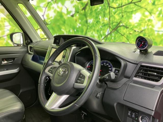 ルーミー カスタムＧ－Ｔ　保証書／純正　ＳＤナビ／衝突安全装置／両側電動スライドドア／車線逸脱防止支援システム／ヘッドランプ　ＬＥＤ／ＥＴＣ／ＥＢＤ付ＡＢＳ／横滑り防止装置／アイドリングストップ／フルセグＴＶ　レーンアシスト（4枚目）