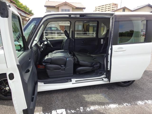 タント カスタムＸ　車検整備付　社外ナビ　ＴＶ　ＤＶＤ　ＳＤ　録音　Ｂｌｕｅｔｏｏｔｈ　バックモニター　ＥＴＣ　電動スライド　シートカバー　ローダウン　ＨＩＤライト　エアロ（27枚目）
