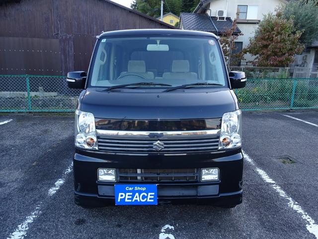 エブリイワゴン ＪＰターボリミテッド　リミテッド　ターボ　４ＷＤ　社外オーディオ　Ｂｌｕｅｔｏｏｔｈ　ＥＴＣ　シートヒーター　ミラーヒーター　ＬＥＤヘッドライト（3枚目）