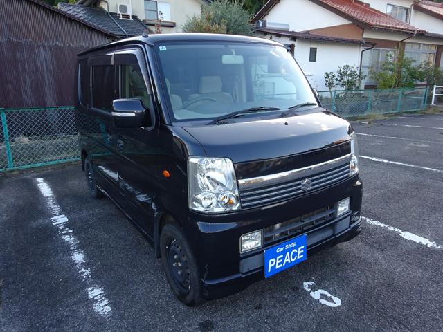 エブリイワゴン ＪＰターボリミテッド　リミテッド　ターボ　４ＷＤ　社外オーディオ　Ｂｌｕｅｔｏｏｔｈ　ＥＴＣ　シートヒーター　ミラーヒーター　ＬＥＤヘッドライト（4枚目）