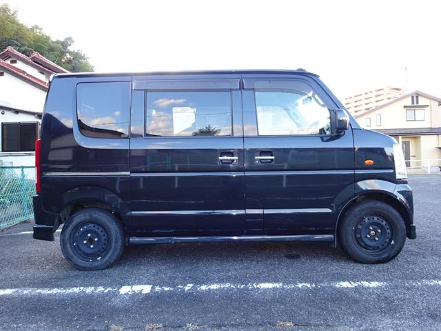 エブリイワゴン ＪＰターボリミテッド　リミテッド　ターボ　４ＷＤ　社外オーディオ　Ｂｌｕｅｔｏｏｔｈ　ＥＴＣ　シートヒーター　ミラーヒーター　ＬＥＤヘッドライト（5枚目）