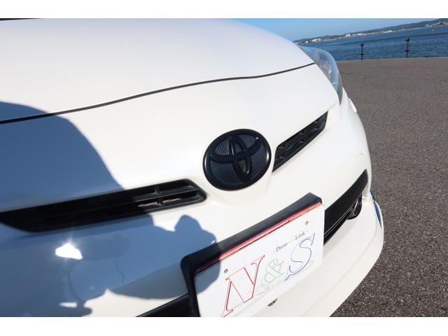 プリウス Ｇツーリングセレクション　モデリスタエアロ　車高調　４本出マフラーカッター　サンルーフ　ハーフレザーシート　アルパイン９型ナビ　アルパインアンプ　デジタルインナーミラー　ドライブレコーダー　クルーズコントロール　スロコン（66枚目）