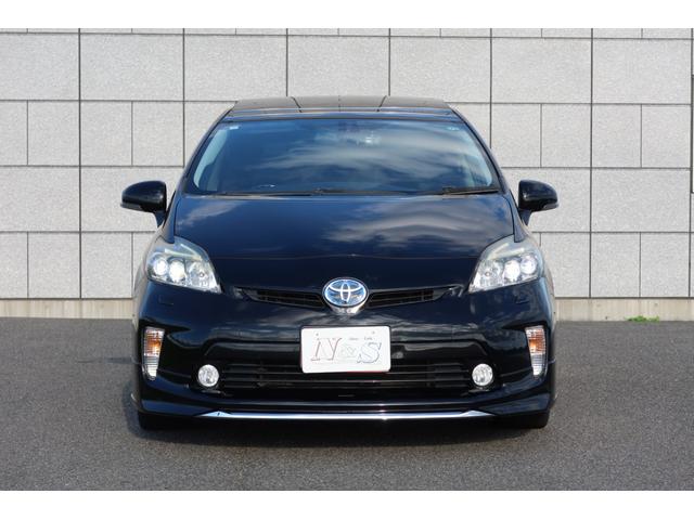 プリウス Gツーリングセレクション 最終後期 フルエアロ ソーラーパネル付きサンルーフ 前後ドライブレコーダー 新品シートカバー コンビステアリング パワーシート 純正SDナビ Bカメラ ETC Bluetooth クルーズコントロール(9枚目)