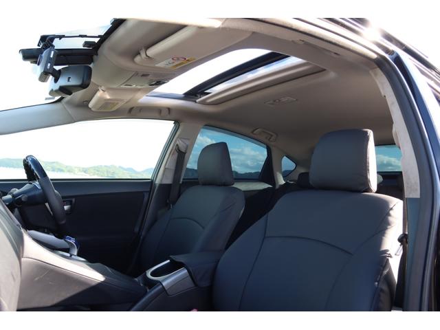 プリウス Gツーリングセレクション 最終後期 フルエアロ ソーラーパネル付きサンルーフ 前後ドライブレコーダー 新品シートカバー コンビステアリング パワーシート 純正SDナビ Bカメラ ETC Bluetooth クルーズコントロール(30枚目)