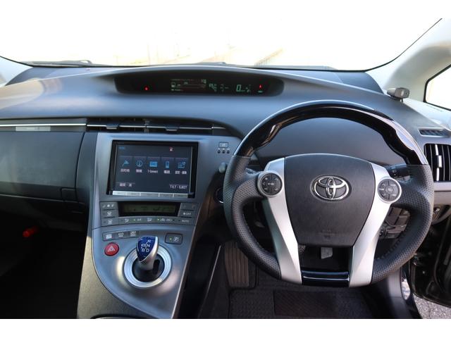 プリウス Gツーリングセレクション 最終後期 フルエアロ ソーラーパネル付きサンルーフ 前後ドライブレコーダー 新品シートカバー コンビステアリング パワーシート 純正SDナビ Bカメラ ETC Bluetooth クルーズコントロール(55枚目)