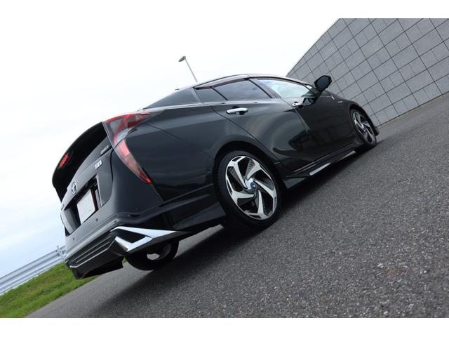 プリウス Aプレミアム モデリスタエアロ モデリスタ18inホイール サンルーフ 本革シート 9型ナビ HDMI USB バックカメラ ETC AC100V レーダークルーズ クリアランスソナー オートハイビーム 安全装備(72枚目)