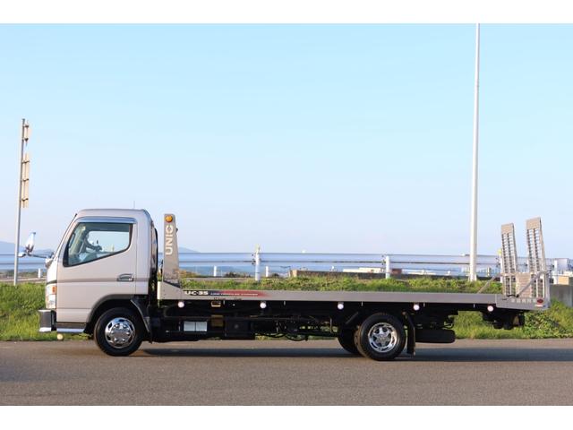キャンター 　積載車　ユニック　ＮＥＯ５　ＵＣ－３５　ラジコン有り　ウィンチ　ＬＥＤ作業灯　ワンオーナー　メッキホイールカバー　フロントメッキパーツ　サイドマーカー　ディーゼルターボ　型式ＫＫ－ＦＥ８３ＤＧＮ（37枚目）