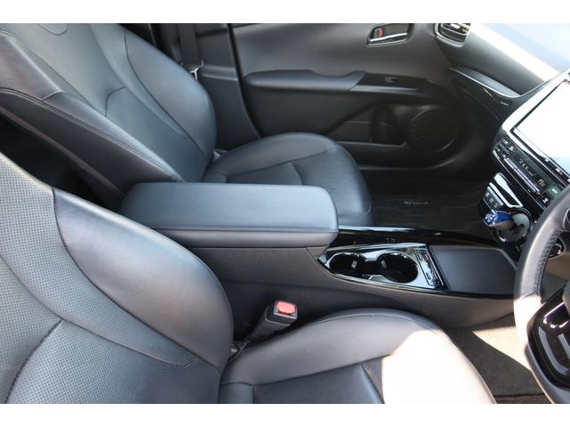 プリウス Ａプレミアム　寒冷地仕様　禁煙車　モデリスタエアロ　モデリスタホイール　サンルーフ　本革シート　９型ナビ　パノラミックビュー　ＵＳＢ　ＥＴＣ　レーダークルーズ　クリアランスソナー　オートハイビーム　安全装備搭載（26枚目）