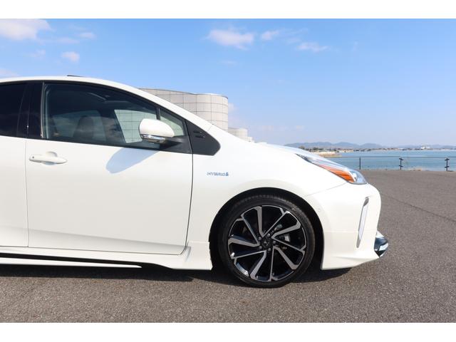 プリウス Ａプレミアム　寒冷地仕様　禁煙車　モデリスタエアロ　モデリスタホイール　サンルーフ　本革シート　９型ナビ　パノラミックビュー　ＵＳＢ　ＥＴＣ　レーダークルーズ　クリアランスソナー　オートハイビーム　安全装備搭載（71枚目）