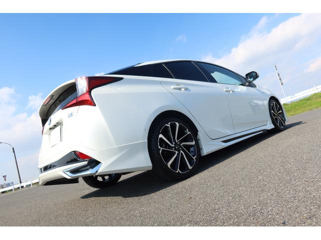 プリウス Ａプレミアム　寒冷地仕様　禁煙車　モデリスタエアロ　モデリスタホイール　サンルーフ　本革シート　９型ナビ　パノラミックビュー　ＵＳＢ　ＥＴＣ　レーダークルーズ　クリアランスソナー　オートハイビーム　安全装備搭載（73枚目）