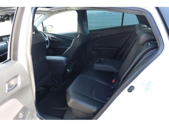 プリウス Ａプレミアム　モデリスタエアロ　ＴＥＩＮ車高調　ＲＡＹＳ１８ｉｎホイール　サンルーフ　本革シート　前後ドライブレコーダー　９型ナビ　ＥＴＣ　パノラミックビュー　レーダークルーズ　クリアランスソナー　オートハイビーム（28枚目）