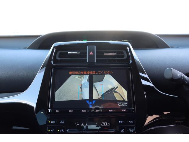 プリウス Ａプレミアム　モデリスタエアロ　ＴＥＩＮ車高調　ＲＡＹＳ１８ｉｎホイール　サンルーフ　本革シート　前後ドライブレコーダー　９型ナビ　ＥＴＣ　パノラミックビュー　レーダークルーズ　クリアランスソナー　オートハイビーム（49枚目）