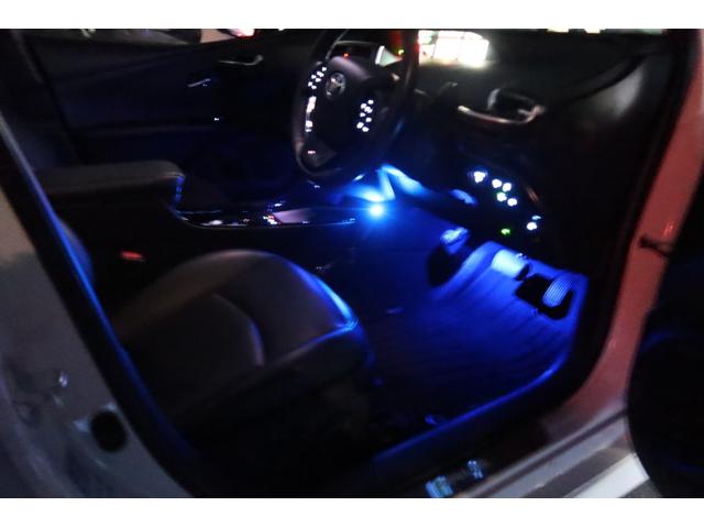 プリウス Ａプレミアム　モデリスタエアロ　サンルーフ　本革シート　前後ドライブレコーダー　ツーリングホイール　９型ナビ　バックカメラ　ＥＴＣ　レーダークルーズ　オートハイビーム　クリアランスソナー　ＰＣＳ　安全装備搭載（27枚目）