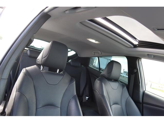 プリウス Ａプレミアム　モデリスタエアロ　サンルーフ　本革シート　前後ドライブレコーダー　ツーリングホイール　９型ナビ　バックカメラ　ＥＴＣ　レーダークルーズ　オートハイビーム　クリアランスソナー　ＰＣＳ　安全装備搭載（35枚目）