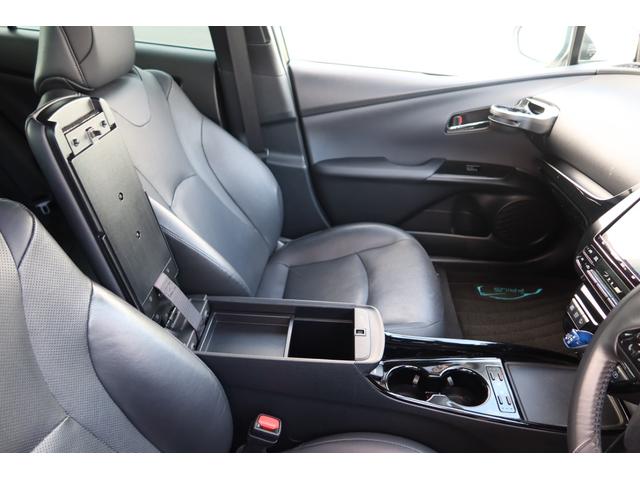 プリウス Ａプレミアム　モデリスタエアロ　サンルーフ　本革シート　前後ドライブレコーダー　ツーリングホイール　９型ナビ　バックカメラ　ＥＴＣ　レーダークルーズ　オートハイビーム　クリアランスソナー　ＰＣＳ　安全装備搭載（59枚目）