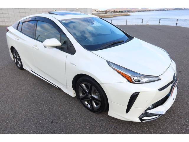 プリウス Ａプレミアム　モデリスタエアロ　サンルーフ　本革シート　前後ドライブレコーダー　ツーリングホイール　９型ナビ　バックカメラ　ＥＴＣ　レーダークルーズ　オートハイビーム　クリアランスソナー　ＰＣＳ　安全装備搭載（66枚目）