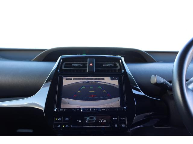 プリウス Ａプレミアム　モデリスタエアロ　ＡＬＰＩＮＥ９型ナビ　後席モニター　本革シート　レーダー探知機　ドライブレコーダー　サンルーフ　社外マフラー　レーダークルーズ　オートハイビーム　クリアランスソナー　安全装備搭載（25枚目）