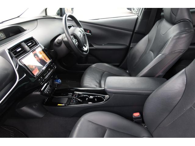 プリウス Ａプレミアム　モデリスタエアロ　サンルーフ　本革シート　ＡＬＰＩＮＥ９型ナビ　バックカメラ　　置くだけ充電　前後ドライブレコーダー　コートテクトＦガラス　レーダークルーズ　オートハイビーム　安全装備搭載　禁煙車（32枚目）