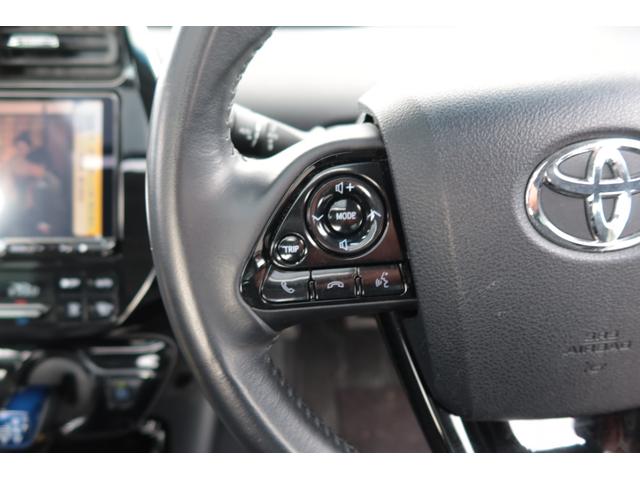 プリウス Ａプレミアム　モデリスタエアロ　サンルーフ　本革シート　ＡＬＰＩＮＥ９型ナビ　バックカメラ　　置くだけ充電　前後ドライブレコーダー　コートテクトＦガラス　レーダークルーズ　オートハイビーム　安全装備搭載　禁煙車（53枚目）