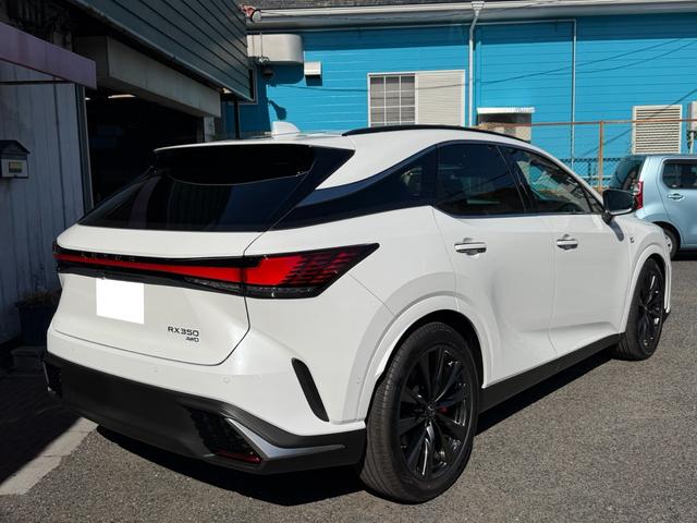 ＲＸ ＲＸ３５０　Ｆスポーツ　改モデル　パノラマルーフ　デジタルインナーミラー　オレンジキャリパー内装レッド　１４型コネクトナビ（4枚目）