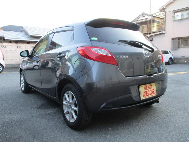 デミオ 13-スカイアクティブ ETC アルミホイール キーレスエントリー アイドリングストップ 電動格納ミラー CVT 衝突安全ボディ ABS ESC CD エアコン パワーステアリング パワーウィンドウ(16枚目)