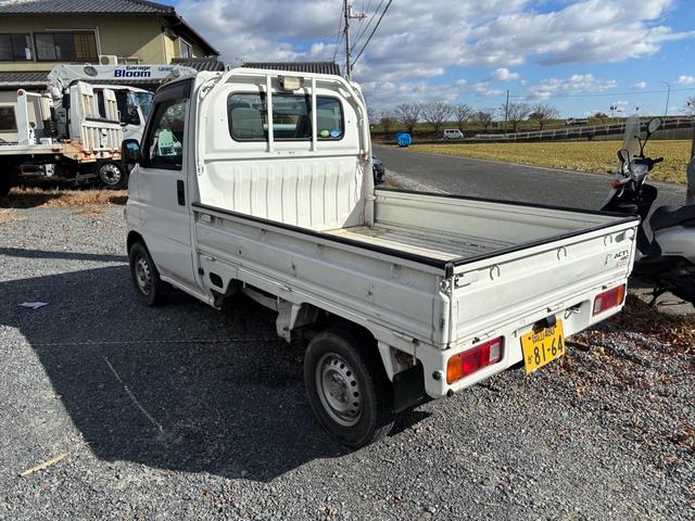 アクティトラック 4WD 5速マニュアル エアコン パワステ(9枚目)