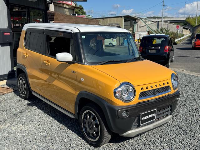 ハスラー Ｆリミテッド　外ナビ　フルセグ　Ｂモニター　外アルミ　シートヒーター　ＬＥＤヘッドライト　ＥＴＣ　ステアリングスイッチ（4枚目）