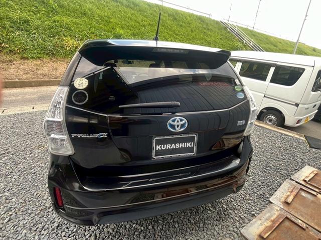 プリウスアルファ G チューン ブラック モデリスタエアロ アルパイン9インチ バックカメラ ドラレコ LEDライト クルコン ETC(8枚目)