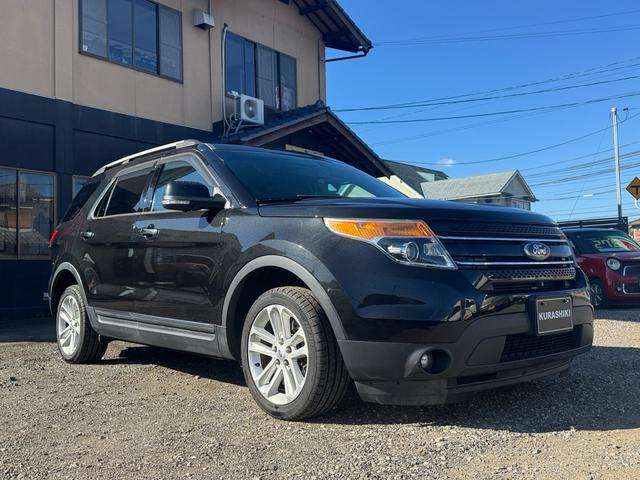 エクスプローラー リミテッド エコブースト ストラーダナビ 地デジ サンルーフ 黒革(5枚目)