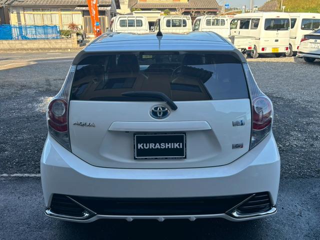 アクア Ｇ　Ｇ’ｓ　純ナビ　フルセグ　Ｂカメラ　ＬＥＤヘッドライト（7枚目）