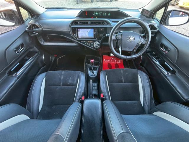 アクア Ｇ　Ｇ’ｓ　純ナビ　フルセグ　Ｂカメラ　ＬＥＤヘッドライト（14枚目）