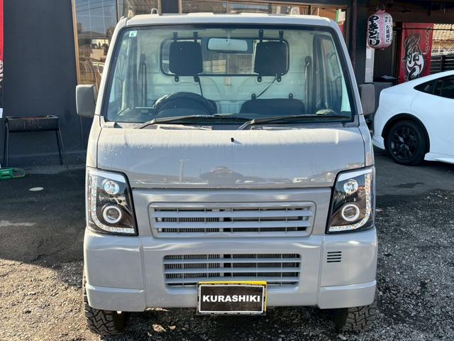 キャリイトラック ＫＣエアコン・パワステ　色替車　元色ホワイト　５速マニュアル　ヒッチメンバー（6枚目）