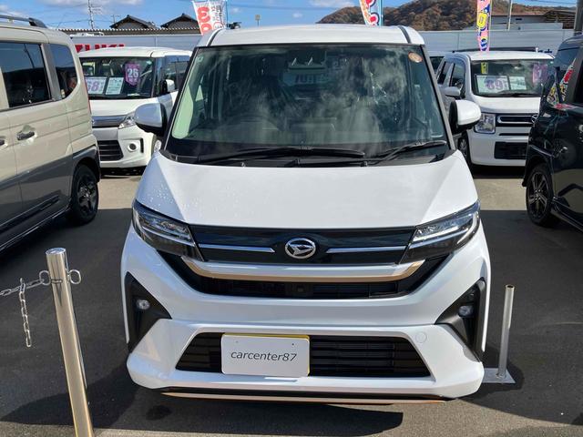 ムーヴ Ｇ　届出済未使用車・禁煙車・　ドライブレコーダー　全周囲カメラ　両側スライド・片側電動　ＴＶ　クリアランスソナー　レーンアシスト　パークアシスト　衝突被害軽減システム　ＬＥＤヘッドランプ　スマートキー　アイドリングストップ（12枚目）