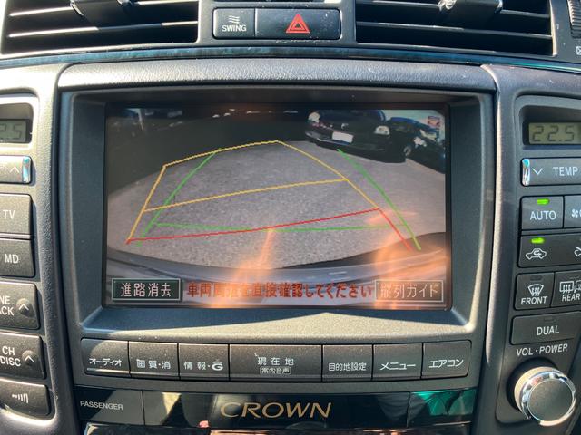 クラウン アスリート カールソン19インチアルミ 純正ナビ バックカメラ ETC スマートキー クルーズコントロール オートライト パワーシート オートエアコン(5枚目)