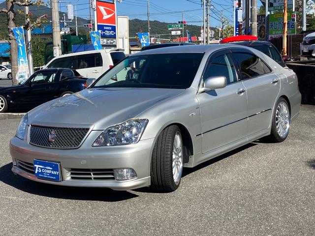 クラウン アスリート カールソン19インチアルミ 純正ナビ バックカメラ ETC スマートキー クルーズコントロール オートライト パワーシート オートエアコン(13枚目)