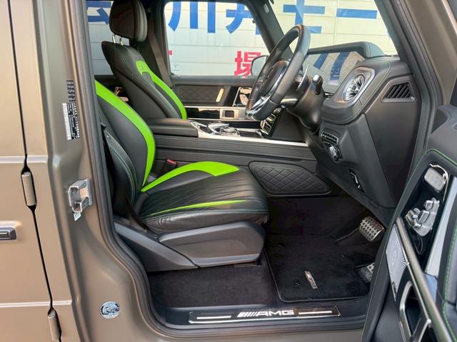 Ｇクラス Ｇ６３　東京世田谷スペシャルオーダー　４ＷＤ　ドライブレコーダー　全周囲カメラ　クリアランスソナー　オートクルーズコントロール　レーンアシスト　パワーシート　衝突被害軽減システム　サンルーフ　オートライト（8枚目）