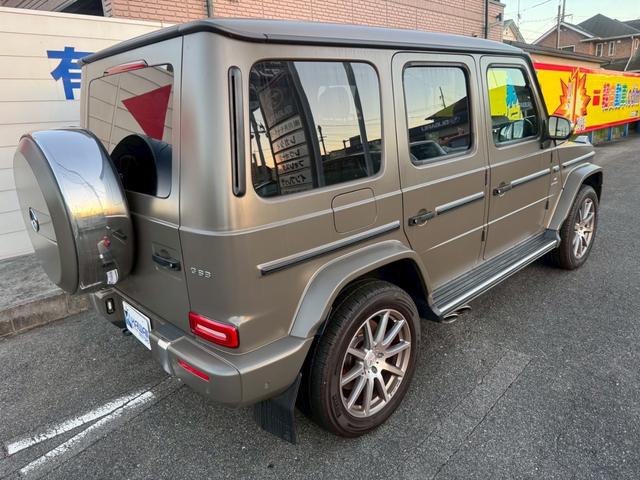 Ｇクラス Ｇ６３　東京世田谷スペシャルオーダー　４ＷＤ　ドライブレコーダー　全周囲カメラ　クリアランスソナー　オートクルーズコントロール　レーンアシスト　パワーシート　衝突被害軽減システム　サンルーフ　オートライト（15枚目）