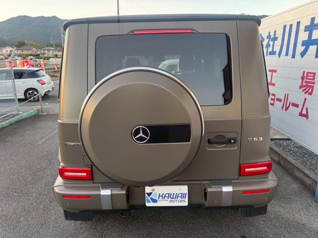 Ｇクラス Ｇ６３　東京世田谷スペシャルオーダー　４ＷＤ　ドライブレコーダー　全周囲カメラ　クリアランスソナー　オートクルーズコントロール　レーンアシスト　パワーシート　衝突被害軽減システム　サンルーフ　オートライト（24枚目）