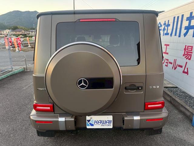 Ｇクラス Ｇ６３　東京世田谷スペシャルオーダー　４ＷＤ　ドライブレコーダー　全周囲カメラ　クリアランスソナー　オートクルーズコントロール　レーンアシスト　パワーシート　衝突被害軽減システム　サンルーフ　オートライト（28枚目）
