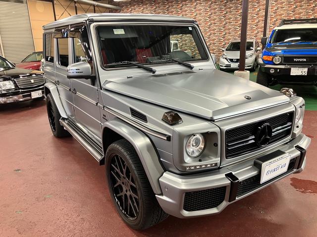 Ｇクラス Ｇ６３　ＡＭＧ　デジーノＥＸＣインテリアＰＫＧ　ＥＴＣ　純正ナビ　ＴＶ　ＥＴＣ　バックカメラ　オートエアコン　サンルーフ　左ハンドル　マグノプラチナムマット　ブラインドスポットモニター　レザーシート　ＧＰＳレーダー　取説　スペアキー（47枚目）