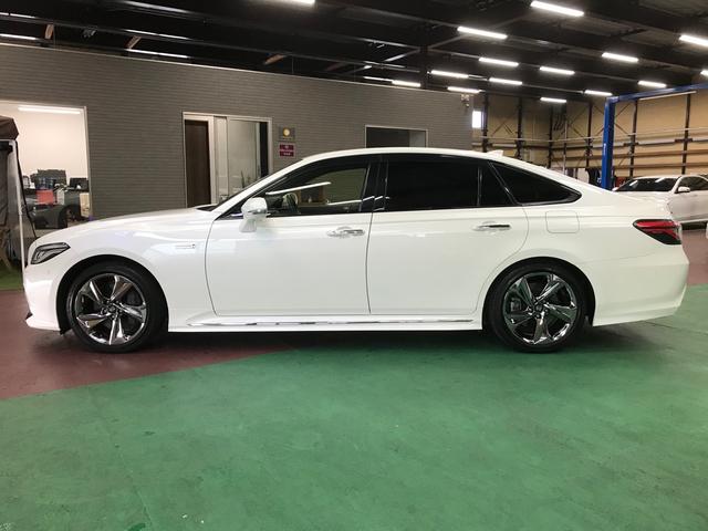 クラウンハイブリッド トヨタ ｒｓアドバンス 純正ナビ フルセグｔｖ ｅｔｃ バックカメラ 黒革 サンルーフ パノラミックビューモニター デジタルインナーミラー リアサンシェード 衝突被害軽減システム 取扱説明書 メンテナンスノート 山口県 ｒｓアドバンス 純正